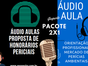 Curso Promocional: Pacote 2 em 1 (Orientação profissional) e (Proposta de honorários periciais). O curso é indicado profissionais de diversas áreas.